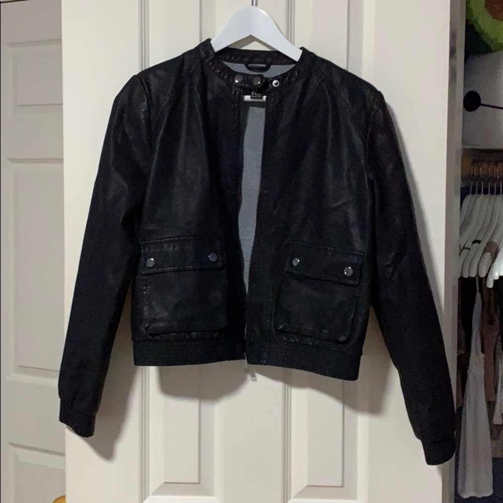 leather jacket